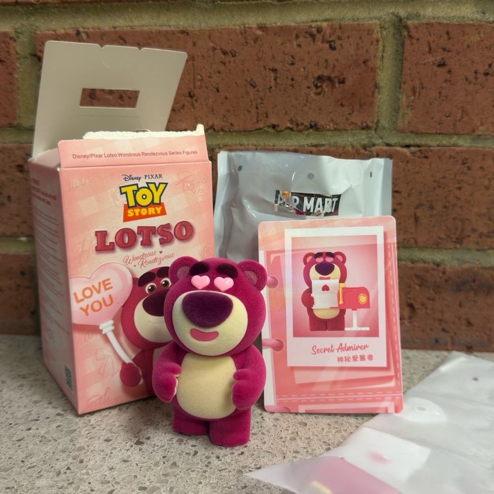 Pop Mart Toy Story Lotso Lovin’ Bear Wondrous Rendezvous - Secret Admirer